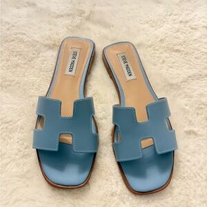 Blue Steve Madden Sandals